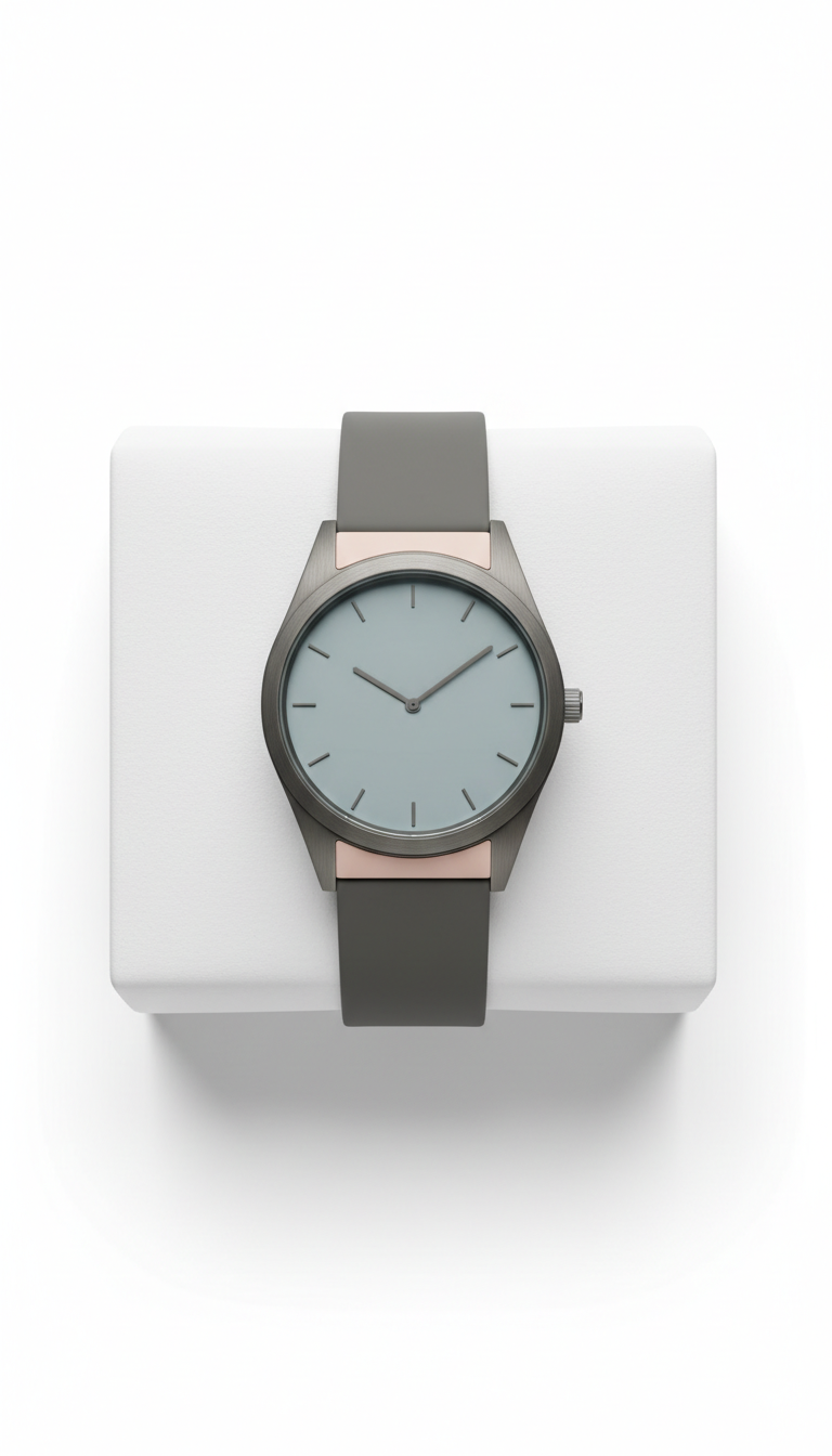 Pewter Minimalist Edition Watch